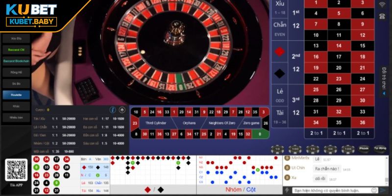 Roulette Kubet Quy Luật Cách Đặt Cược Chi Tiết Từ A – Z 3 Lựa chọn loại cược phù hợp