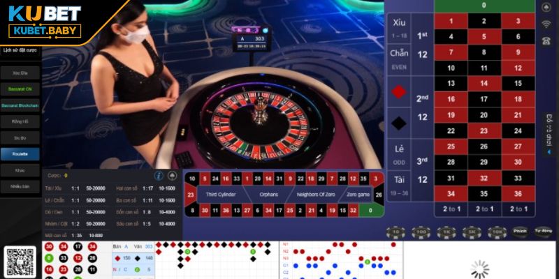 Roulette Kubet Quy Luật Cách Đặt Cược Chi Tiết Từ A – Z 2 Luật chơi Roulette KuBet